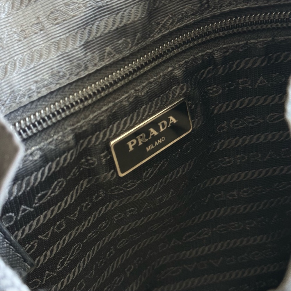 Prada Tessuto Nylon Saffiano Vela Backpack – Black - Picture 8 of 8
